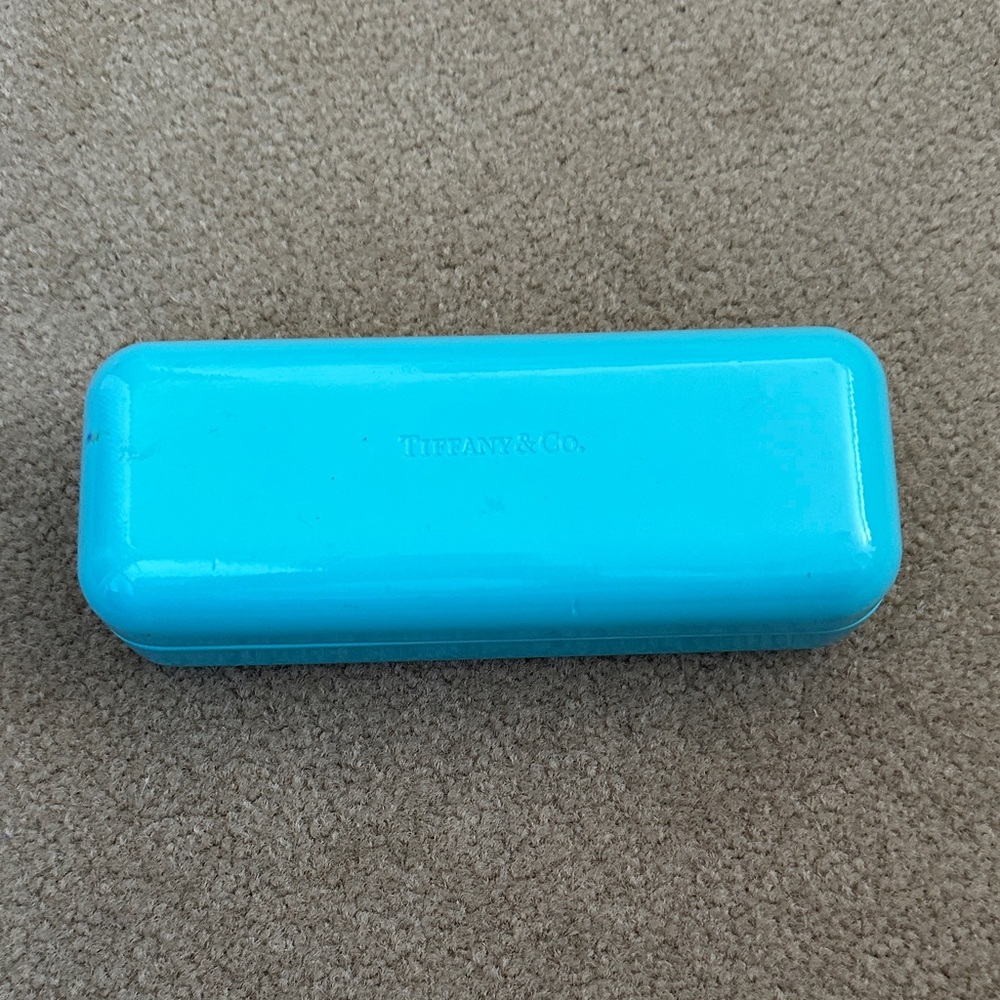 Tiffany & Co. Turquoise Gloss Eyewear Case